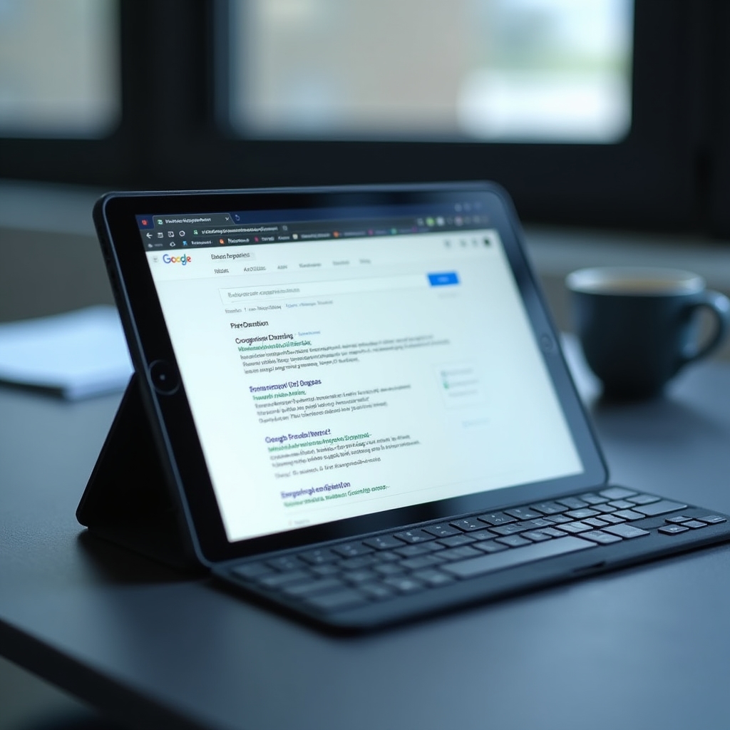 Plain Google search result without schema markup showing only title, URL and description